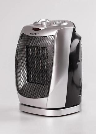 Тепловентилятор керамічний до 30 кв м 2000 вт обігрівач електричний підлоговий дуйчик sokany sk-1653