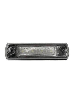 Боковой габаритный фонарь светодиодный белый man / mercedes 4led 24v с дефектом