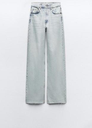 Zara wide leg джинсы новые