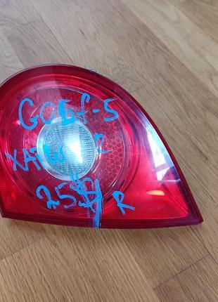 Фонарь стоп задний лівий volkswagen golf 5 028500102