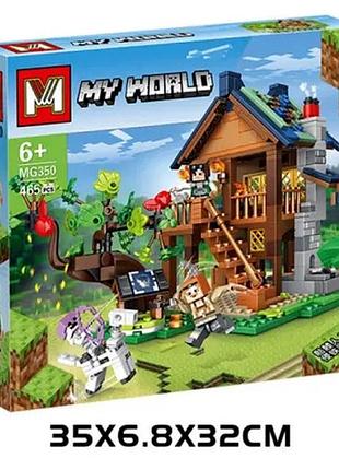 Конструктор майнкрафт minecraft (mg350) на 465 - деталей
