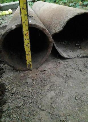 Труба чавунна 110 см. завдовжки 120 див. 75 див. під каналізацію!