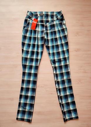 Штани. exclusive. штани клітка. m. 38