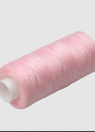 Универсальная швейная нитка 40/2 kiwi 400 ярдов тон 152 розовый1 фото