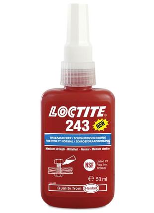 Фіксатор різьби loctite 243 (50ml)