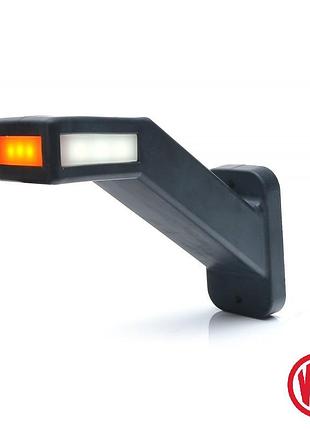 Габаритный фонарь заноса прицепа трехцветный 12-24v правый was