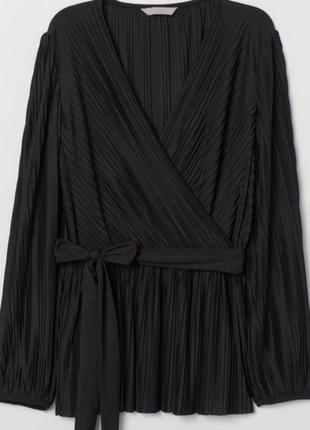 Нарядная кофточка  плиссе н&м💣