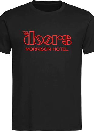 Футболка з вишивкою the doors morrison hotel (fm026)