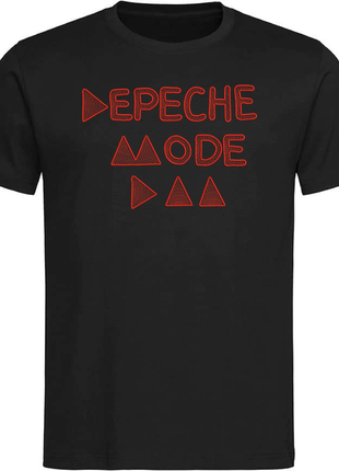 Футболка з вишивкою depeche mode (fm002)1 фото