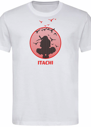 Футболка з вишивкою itachi uchiha naruto (fo001)3 фото