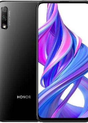 Смартфон honor 9x 6/128gb black, 48+2/16мп, 6.59" ips, 2sim, 4g, 4000маh, kirin 710f, 8 ядер