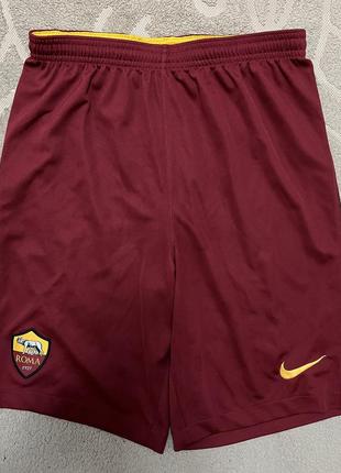 Шорты nike as roma, оригинал, размер s9 фото