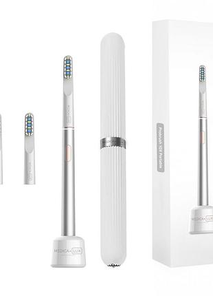 Звуковая зубная щетка medica+ lux probrush 10x portable silver гарантия 1 год