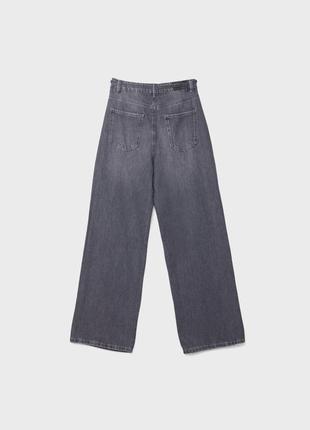 Широкі джинси з поясом stradivarius 073542236 фото