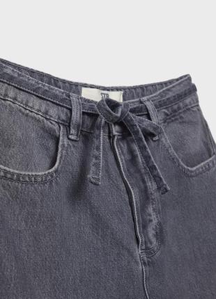 Широкі джинси з поясом stradivarius 073542237 фото
