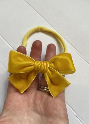 Повязка, аксессуар, украшения, ручная работа, бантик