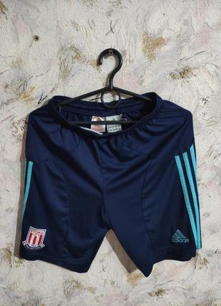 Stoke city xs шорти чоловічі футбольні футбол adidas