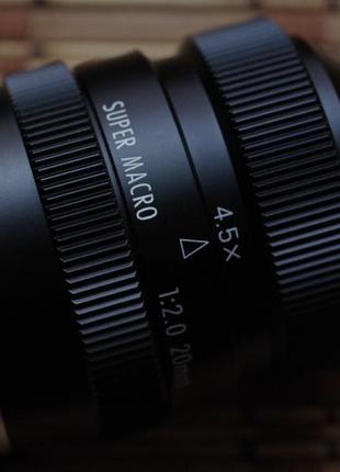 Объектив mitakon zhong yi optical  20mm f2 super macro 4-4.5 для sony e (nex)
