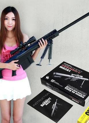 Бумажная модель снайперская винтовка barrett m82a1 масштаб 1:1 бумажные модели оружия