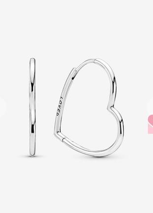 Серьги "неисчерпная любовь" pandora 🌸