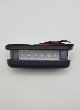 Фонарь подсветки номера диодный черный 9-36v mars