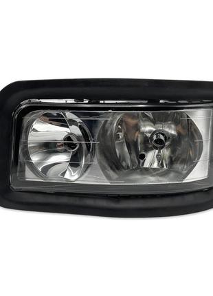 Фара основна з гумовим ободом man tga / tgl / tgm ліва сторона lh