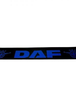 Бризговик на задній бампер daf синій 2400х350