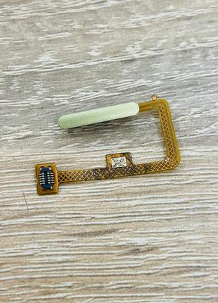 Шлейф xiaomi mi 11 lite, mi 11 lite 5g кнопка включення + сканер відбитка пальця touch id лимонно-жовтий