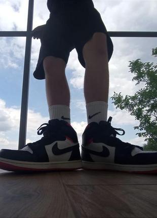 Кросівки підліткові nike air jordan 1 (найк джордан)3 фото