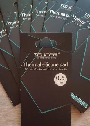 Топовая термопрокладка teucer 0,5 мм с теплопроводимостью 14,8w | 85*45mm