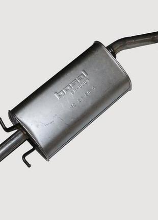 Глушник ланос, сенс bosal седан під фланець (279-663) нержавійка/ оригінал.босал. посилений (lanos, sens)