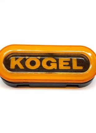Габаритный фонарь жёлтый kogel неон 24v led