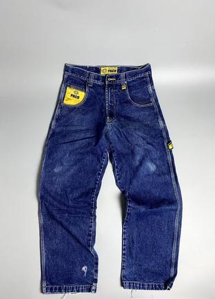 Вінтажні реп джинси paco big boy cargo карго широкі плотні vintage original оригінал jeans multipoket bluy