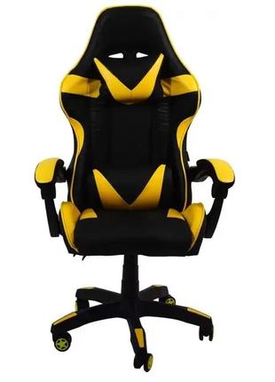 Геймерские кресла gamer, кресло для геймеров с подушками, компьютерное игровое кресло с подлокотниками prestig4 фото
