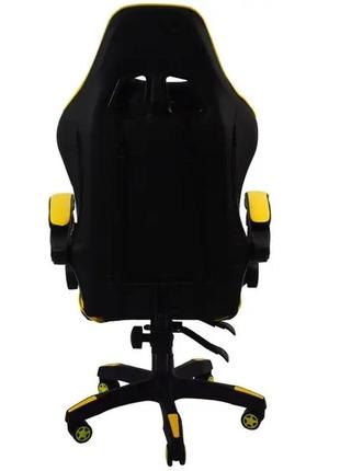 Геймерские кресла gamer, кресло для геймеров с подушками, компьютерное игровое кресло с подлокотниками prestig8 фото