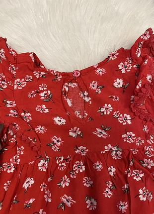 Яскрава блуза в квітковий принт primark 6