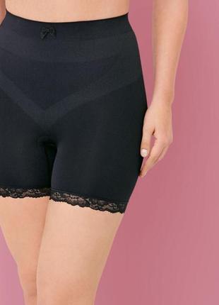 Корректирующие женские шорты, размер m/l, цвет черный3 фото
