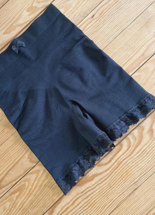 Корректирующие женские шорты, размер m/l, цвет черный4 фото