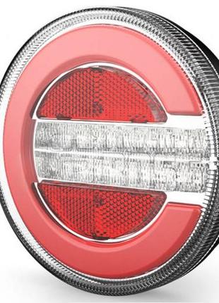 Фонарь задний "гамбургер" задний ход led 10-30v ferze