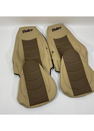 Набор чехлов для сидений volvo fh e2 one belt бежевого цвета