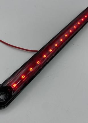 Габаритний ліхтар на спойлер кабіни led 12-24v smoke червоний
