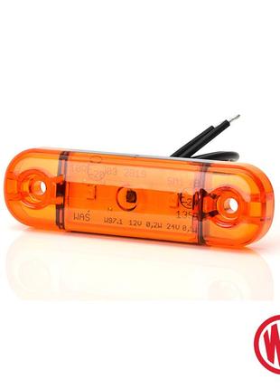 Ліхтар габаритний бічний 3 led 12-24v was