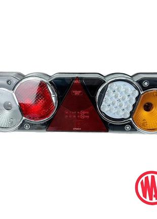 Задний фонарь прицепа led+лампочки 24v правый was