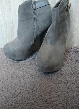 Ботильоны, сапоги на каблуке