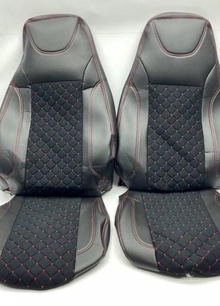 Чохли на сидіння scania r чорні