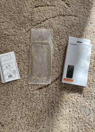 Чехол spigen ultra hybrid crystal clear iphone 12/12 pro