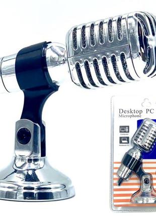 Микрофон tn-43 со штативом mini jack 3.5 мм микрофон для компьютера