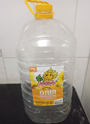 Пластикова 10 л пляшка