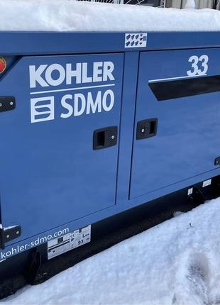 Дизельний генератор kohler sdmo j33 (26 квт) франція