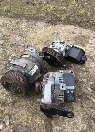 Генератор,компресор кондиціонера,гідропідсилювач опель вектра